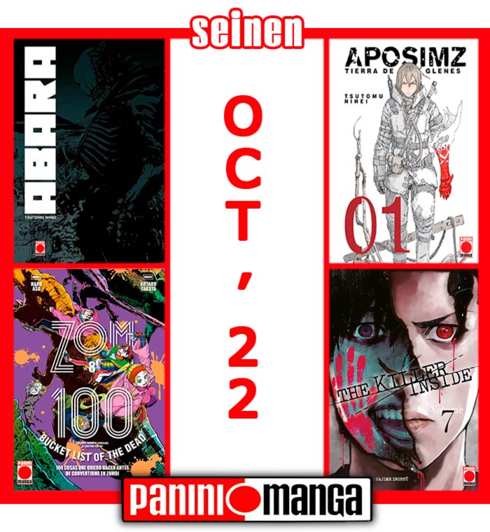 Novedades Panini Comics España octubre 2022 - manga - seinen