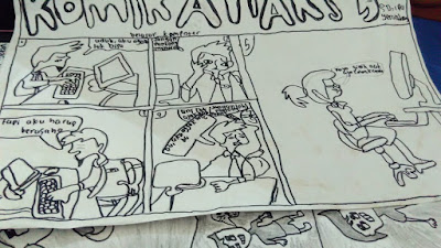 MI dalam buku siswanya terdapat kiprah pembuatan komik dengan tema yang sudah ditentukan ✔ Membuat Komik Tugas Kelas V - Tema 1 Sub Tema 3 Pembelajaran Ke 2