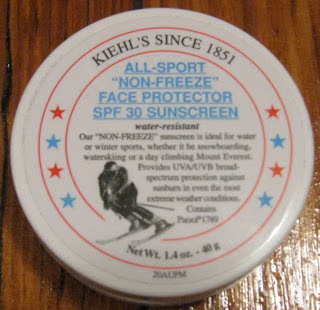 Kiehl's, Kiehl's All-Sport Non-Freeze Face Protector SPF 30 Sunscreen, skin, skincare, skin care, sunscreen, sunblock