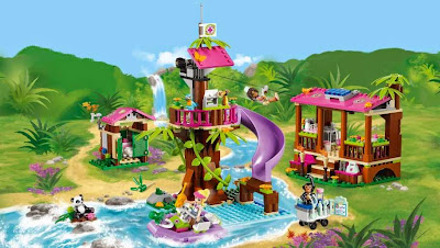 LEGO Спасательная станция в джунглях