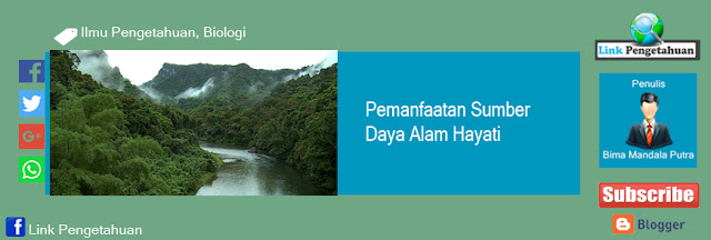 Pemanfaatan Sumber Daya Alam Hayati