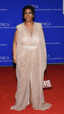 Aretha Franklin at 2016 WH Correspondence Dinner