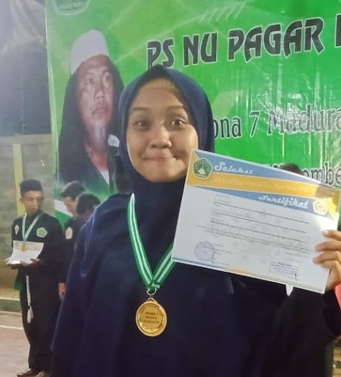 JUARA 1 KELAS B DEWASA PUTRI PRA KERJURDA ZONA MADURA 2019