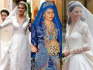 Most expensive royal wedding dress