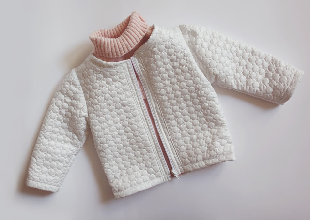 DIY Quilted Baby Jacket