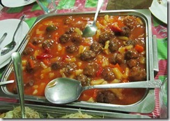 sweet and swour meatballs, 240baon