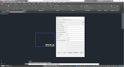 Áp dụng block thuộc tính tạo khung bản vẽ trong AutoCAD