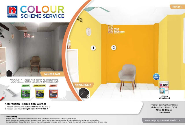 colour scheme service nippon paint