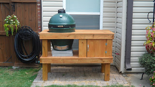 table plans for the big green egg