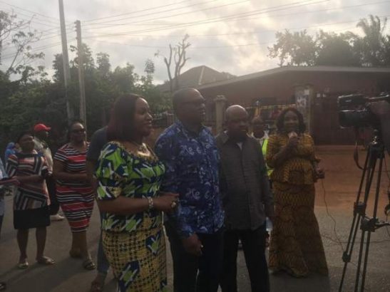 Peter Obi votes with his beautiful wife, says process still clumsy
