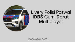 Livery Polisi Patwal IDBS Cumi Darat Multiplayer