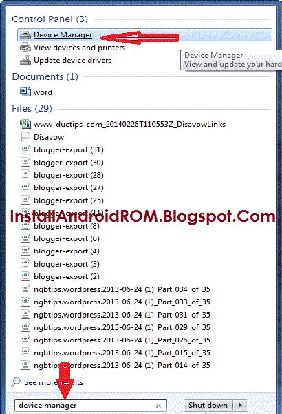 Device Manager Fix MediaTek PreLoader USB VCOM Error On Windows XP, Windows 7, Windows 8