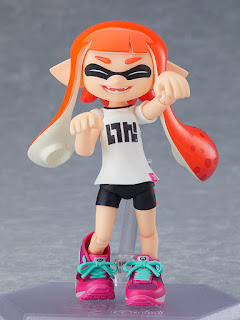 Figuras: Imágenes de los figmas de Splatoon Girl y Splatoon Girl: DX Edition de "Splatoon/Splatoon 2" - Good Smile Company