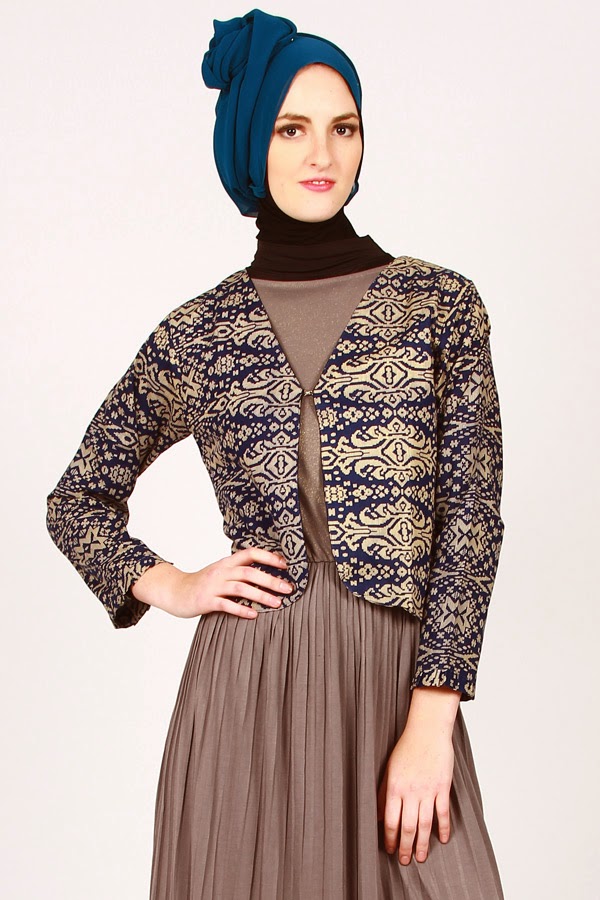 Koleksi Model Blazer  Wanita  Muslimah Terbaru Kumpulan 
