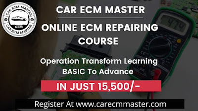 Car ECM online repairing Course