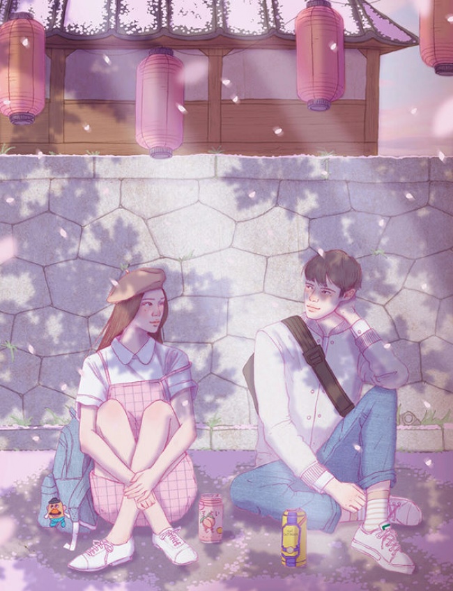 Artist Beautifully Captures The Magical Feeling Of Being In Love
