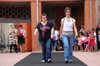 pasarela de moda en el Día de Rontegi