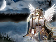 Beautiful Angel Anime DesktopWallpapers