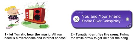 Tunatic free music identification software