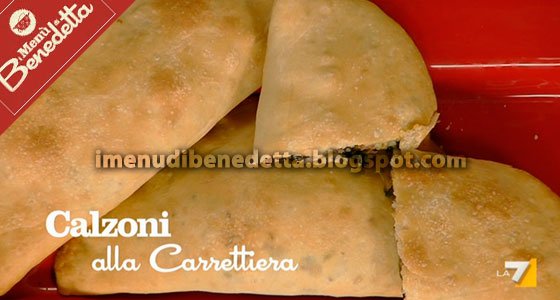 Calzoni alla Carrettiera con Salsiccia e Friarielli di Benedetta Parodi