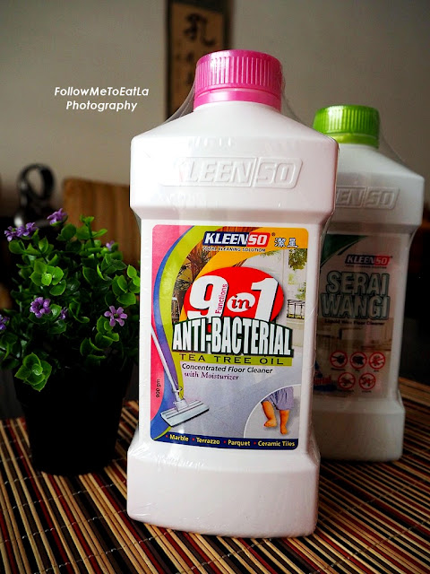 Kleenso 9 in 1 Anti-Bacterial Tea Tree Oil Floor Cleaner 900gm RM 14.90