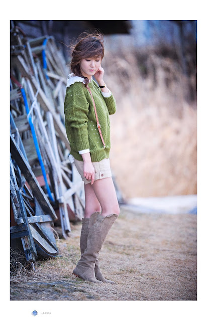 5 Nam Eun Ju - Lovely Outdoor-very cute asian girl-girlcute4u.blogspot.com