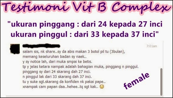 Comey2 ku: Vitamin B Complex (ORIGINAL) - Tambahkan Berat 