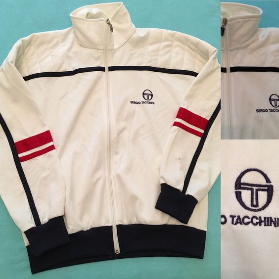 Abbigliamento casual anni 80: Sergio Tacchini tracktop