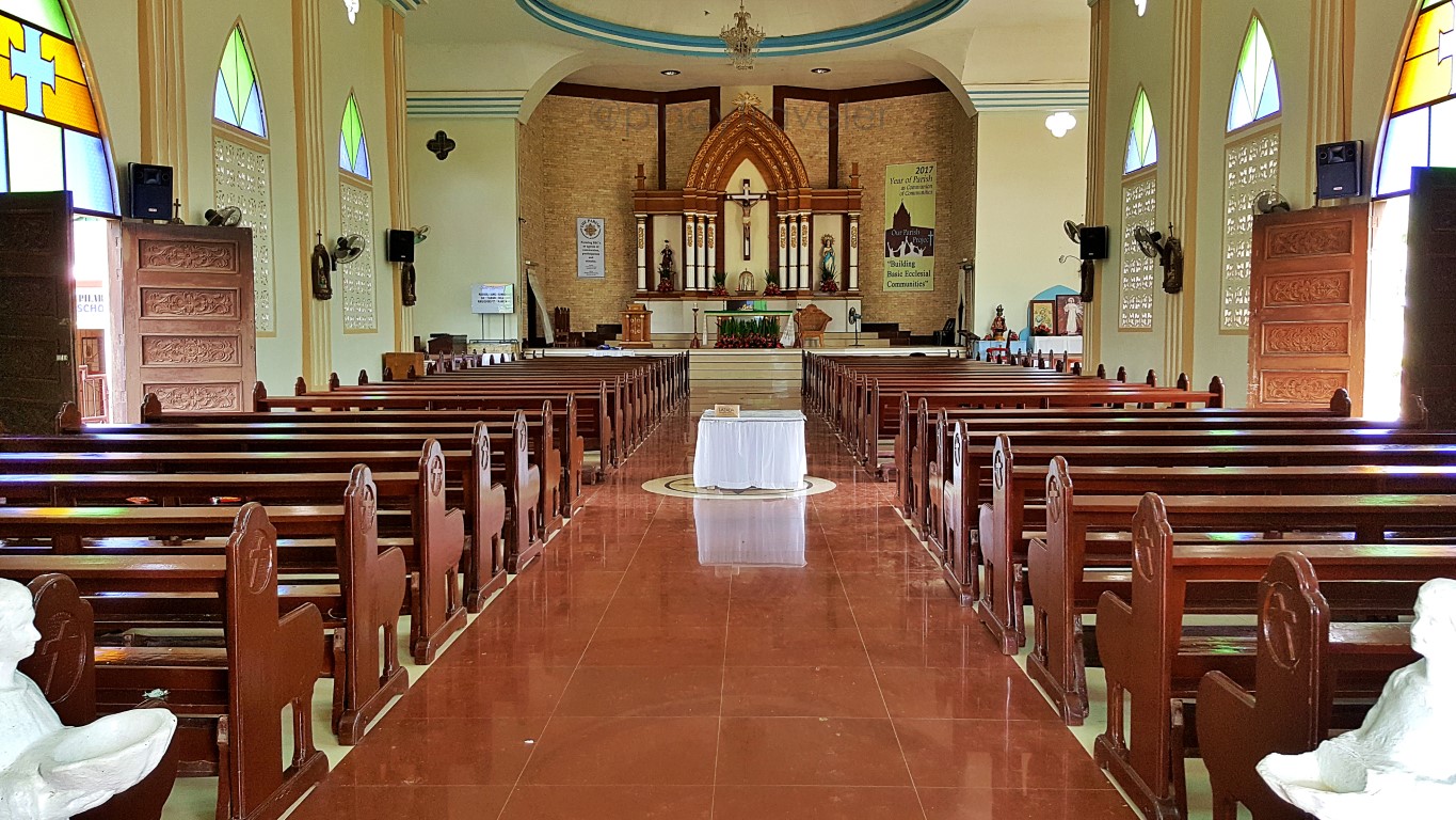 Immaculate Conception Parish Church of Sierra Bullones, Bohol - internal view