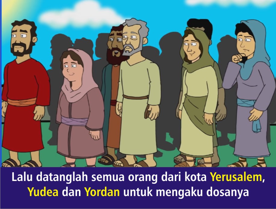 Komik Alkitab Anak: Tuhan Yesus Dibaptis