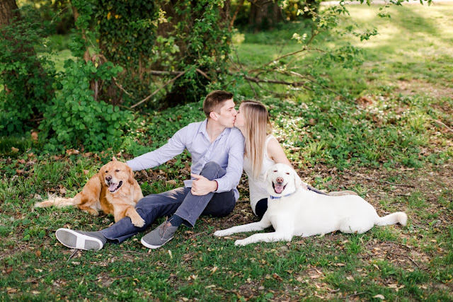 Alexandria, VA Belle Haven Park Engagement Photo Session photographed by Maryland Wedding Photographer Heather Ryan Photography