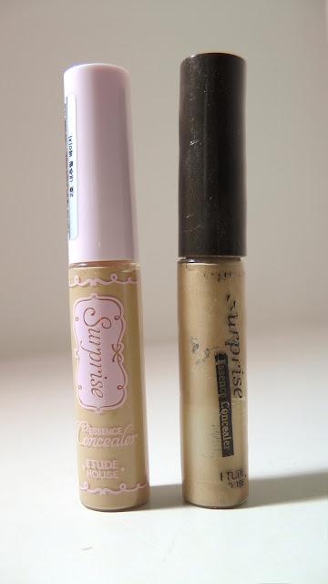 Etude House Surprise Essence Concealer #2 Review Old and New Packaging