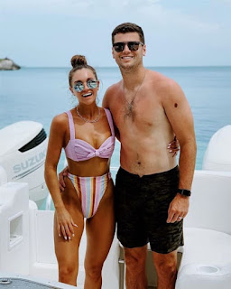 Jarrett Stidham With His Girlfriend