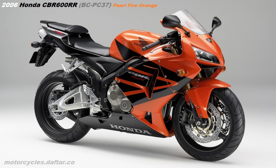 Honda CBR600RR 2006 Orange