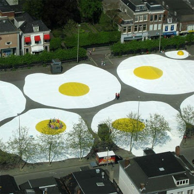 Giant Eggs in Netherlands