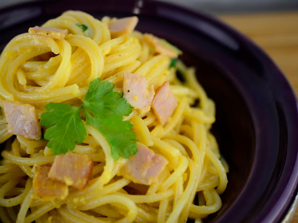 Spaghetti Carbonara versi Halal