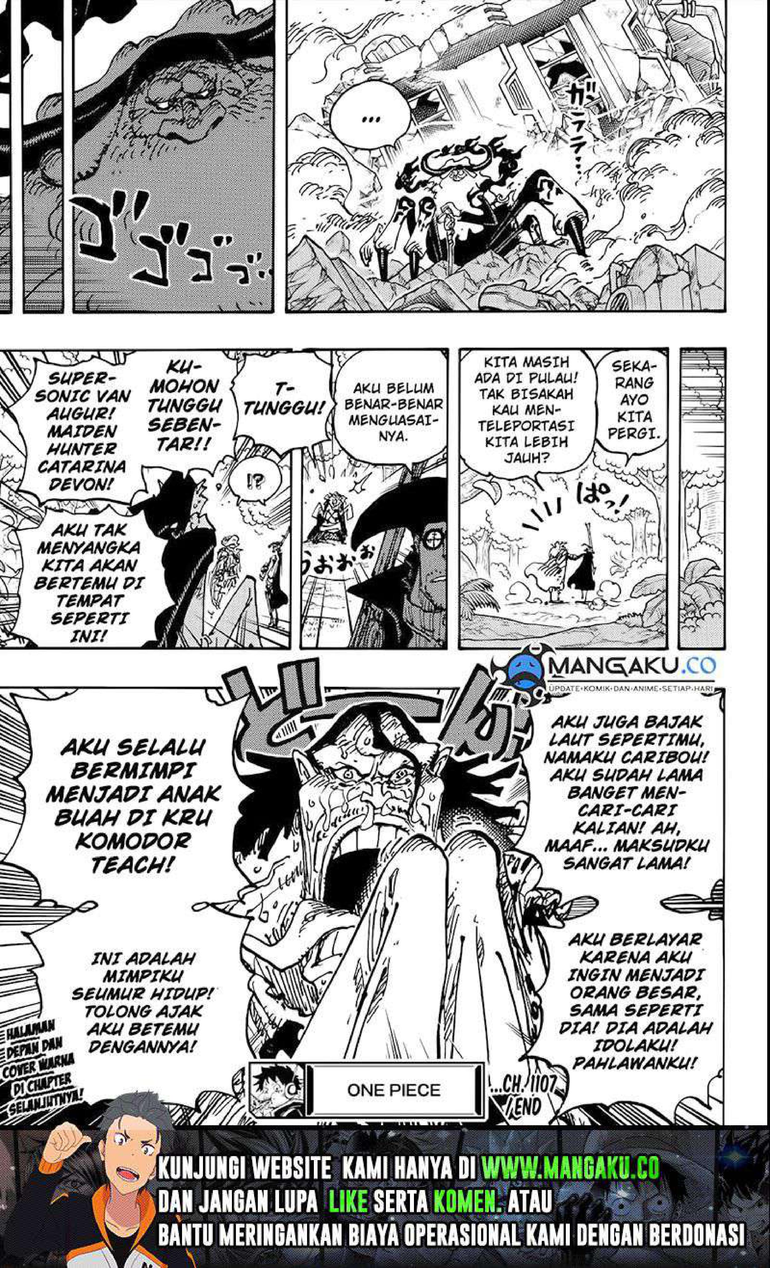 Manga One Piece Chapter 1107 Bahasa Indonesia