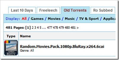 BiTT Old Torrents