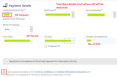 SBI Mutual Fund Online SIP