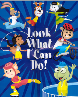 Free Look What I Can Do! Coloring Book