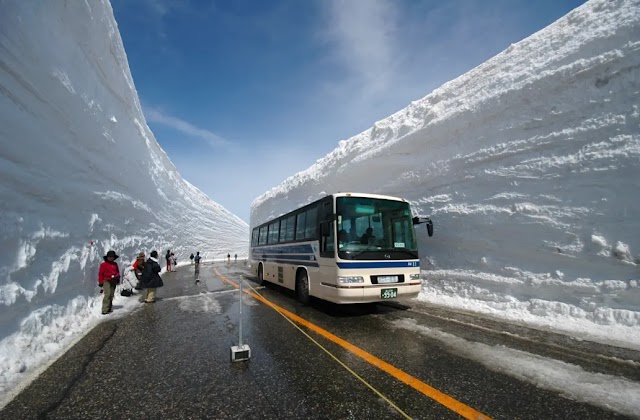 Walk Through a Winter Wonderland: The Tateyama Snow Corridor