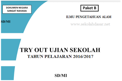 Inilah Kumpulan Soal IPA US SD 2017 dan Kunci Jawaban