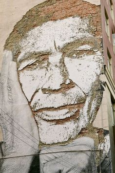 Alexandre Farto - Vhils Arte urbana grafitti