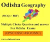 Odisha Geography GK|Important Odisha Geography MCQ PDF,Notes,Quiz for Odisha exams   