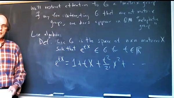 Lie groups and Lie algebra & the Quantum (Source: Peter Woit, Columbia U Quantum Mechanics class)