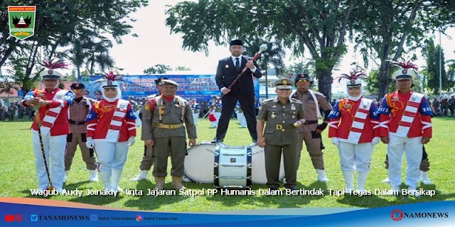 Wagub Audy Joinaldy Minta Jajaran Satpol PP Humanis Dalam Bertindak Tapi Tegas Dalam Bersikap