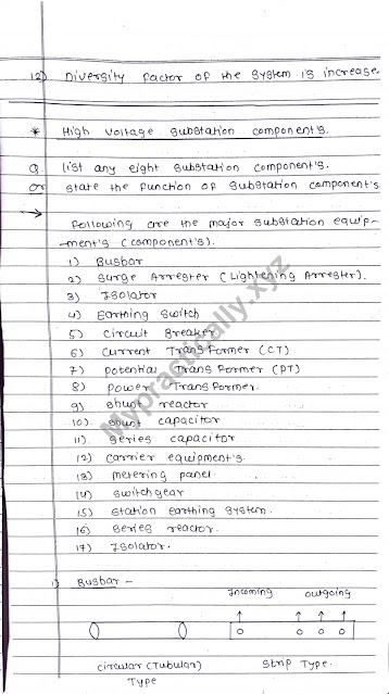 Extra High Voltage Transmission | EPT  22419 | Electrical Power Transmission Notes | Msbte I Scheme Notes