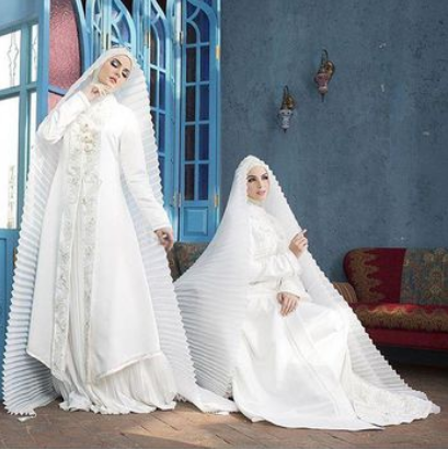 Baju Pengantin Sederhana Muslimah Karya Para Designer 