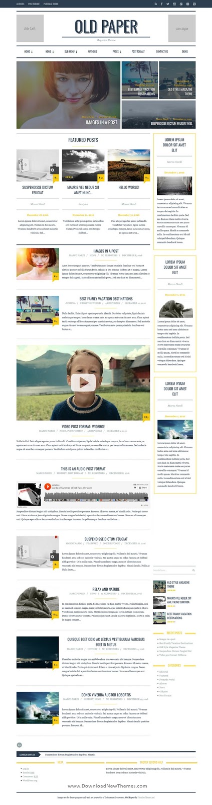 Ultimate Magazine Blog Theme