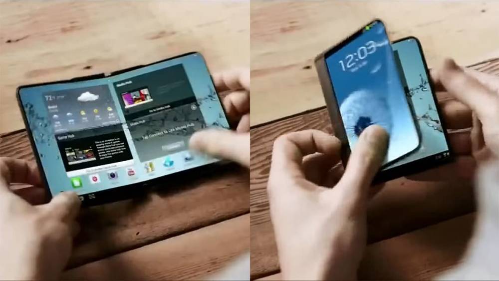 Tablet Samsung Bisa Dilipat Menjadi Smartphone
